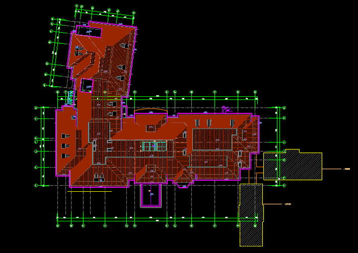 某賓館貴賓樓建筑設(shè)計圖